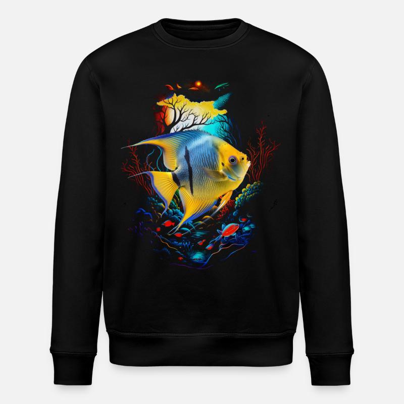 Skalar - Stanley/Stella Unisex Bio-Sweatshirt ROLLER - Schwarz