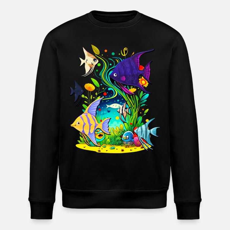 Angelfish - Sweat bio ROLLER Stanley/Stella Unisexe - noir