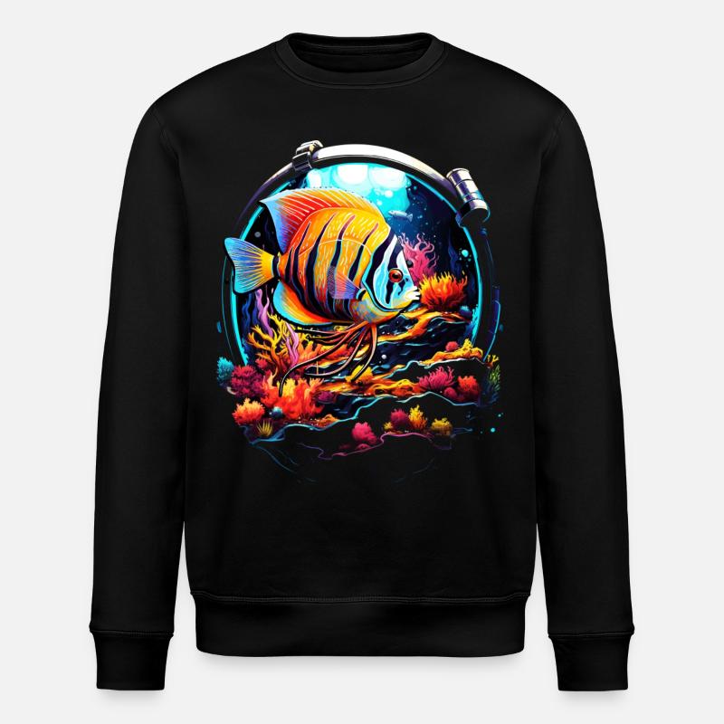 Skalar - Stanley/Stella Unisex Bio-Sweatshirt ROLLER - Schwarz