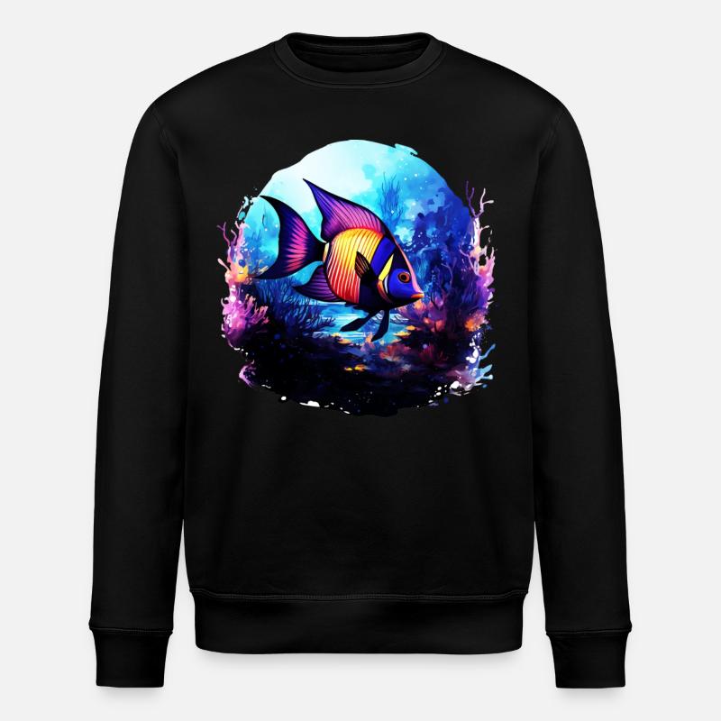 Angelfish - Sweat bio ROLLER Stanley/Stella Unisexe - noir