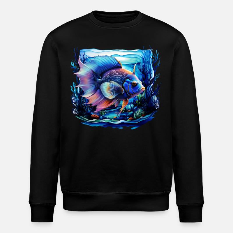 Angelfish - Sweat bio ROLLER Stanley/Stella Unisexe - noir