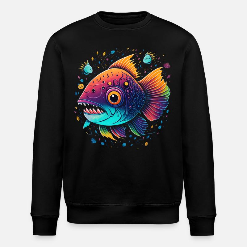 Angelfish - Sweat bio ROLLER Stanley/Stella Unisexe - noir