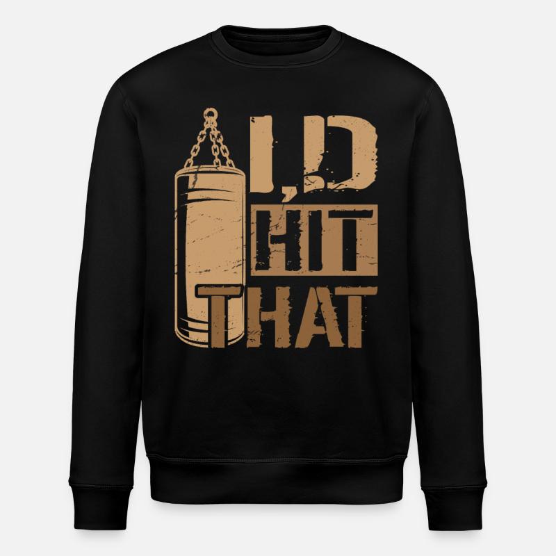 J’avais frappé cette boxe - Sweat bio ROLLER Stanley/Stella Unisexe - noir