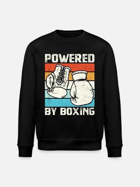 Propulsé par la boxe - Sweat bio ROLLER Stanley/Stella Unisexe - noir