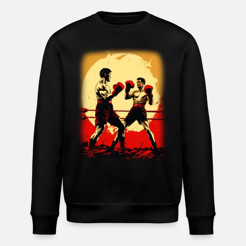 Boxe - Sweat bio ROLLER Stanley/Stella Unisexe - noir