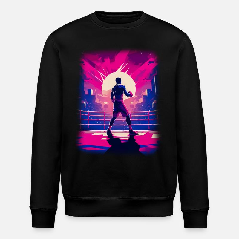 Boxen - Stanley/Stella Unisex Bio-Sweatshirt ROLLER - Schwarz