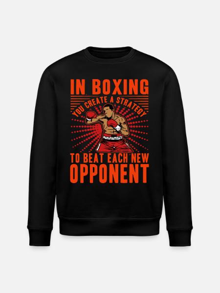Boxe - Sweat bio ROLLER Stanley/Stella Unisexe - noir