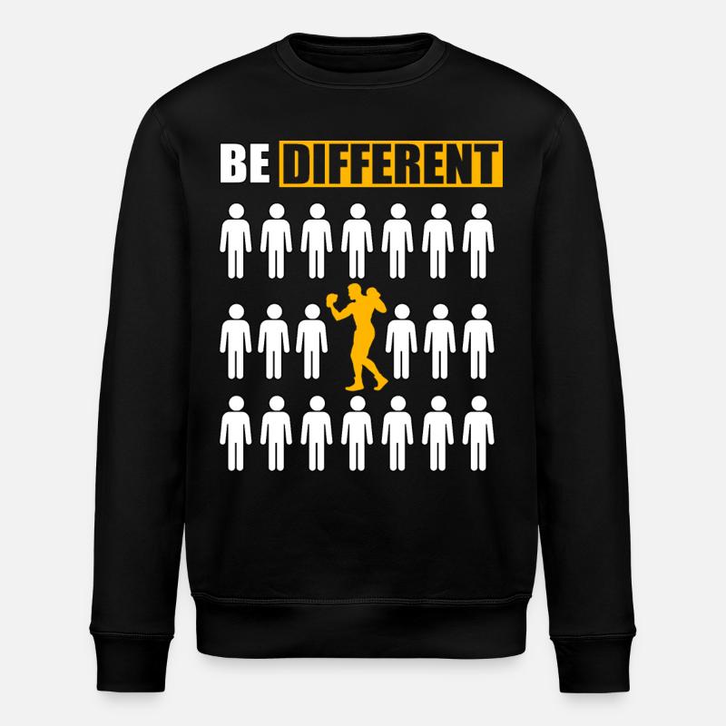 Boxen anders sein - Stanley/Stella Unisex Bio-Sweatshirt ROLLER - Schwarz