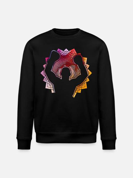 Boxe - Sweat bio ROLLER Stanley/Stella Unisexe - noir