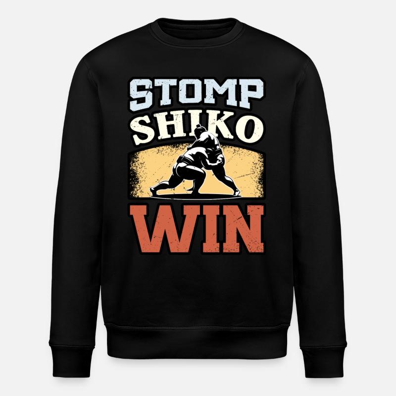Stomp Shiko Win - Stanley/Stella Unisex Bio-Sweatshirt ROLLER - Schwarz
