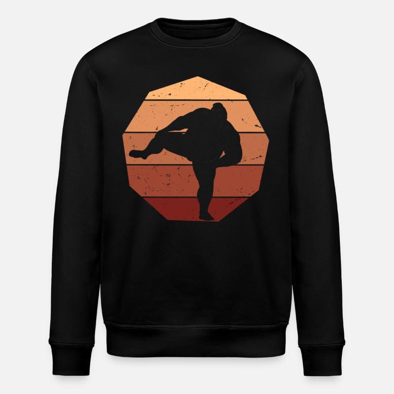 Sumo - Stanley/Stella ROLLER Unisex Organic Sweatshirt - black