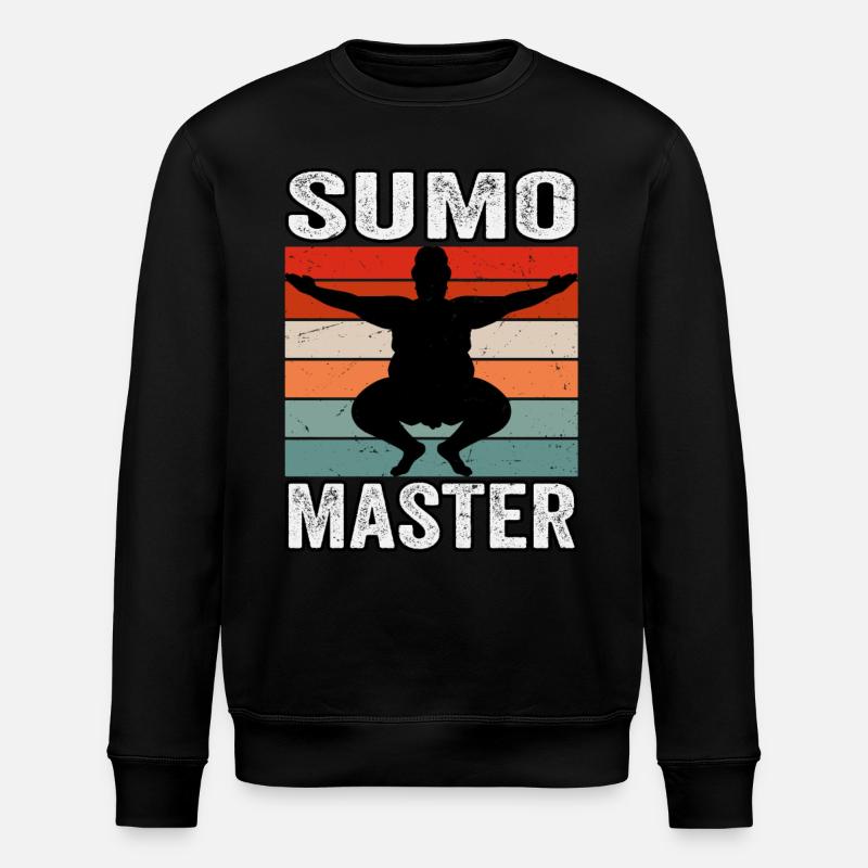 Sumo Master - Stanley/Stella ROLLER Unisex Organic Sweatshirt - black