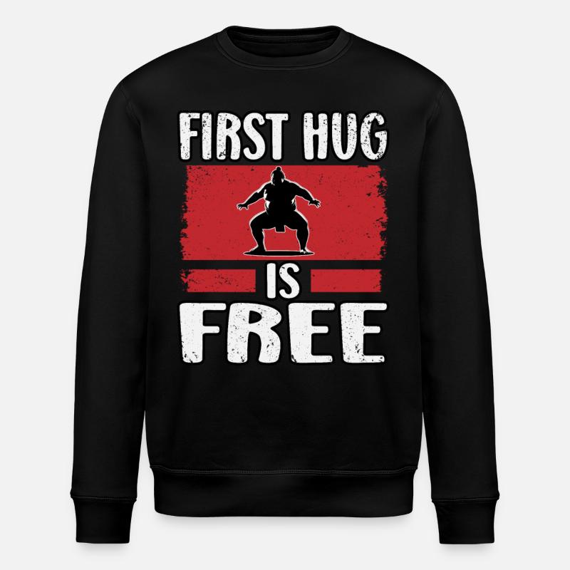 First Hug est gratuit - Sweat bio ROLLER Stanley/Stella Unisexe - noir