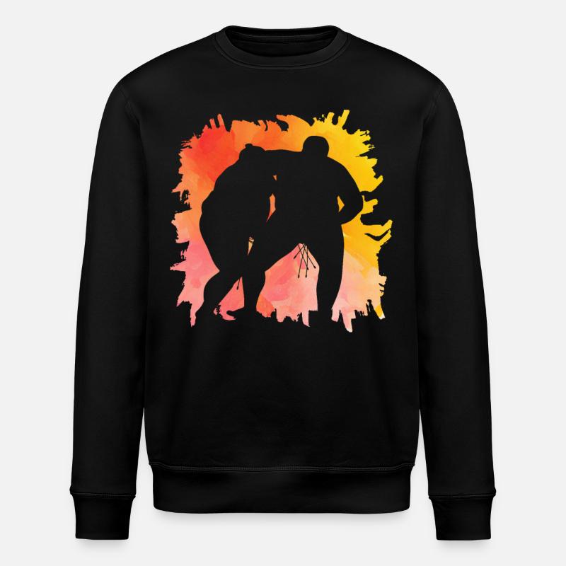 Sumo - Stanley/Stella Unisex Bio-Sweatshirt ROLLER - Schwarz