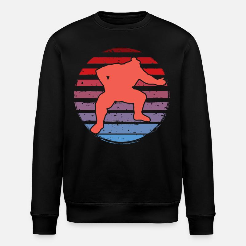 Sumo - Sweat bio ROLLER Stanley/Stella Unisexe - noir