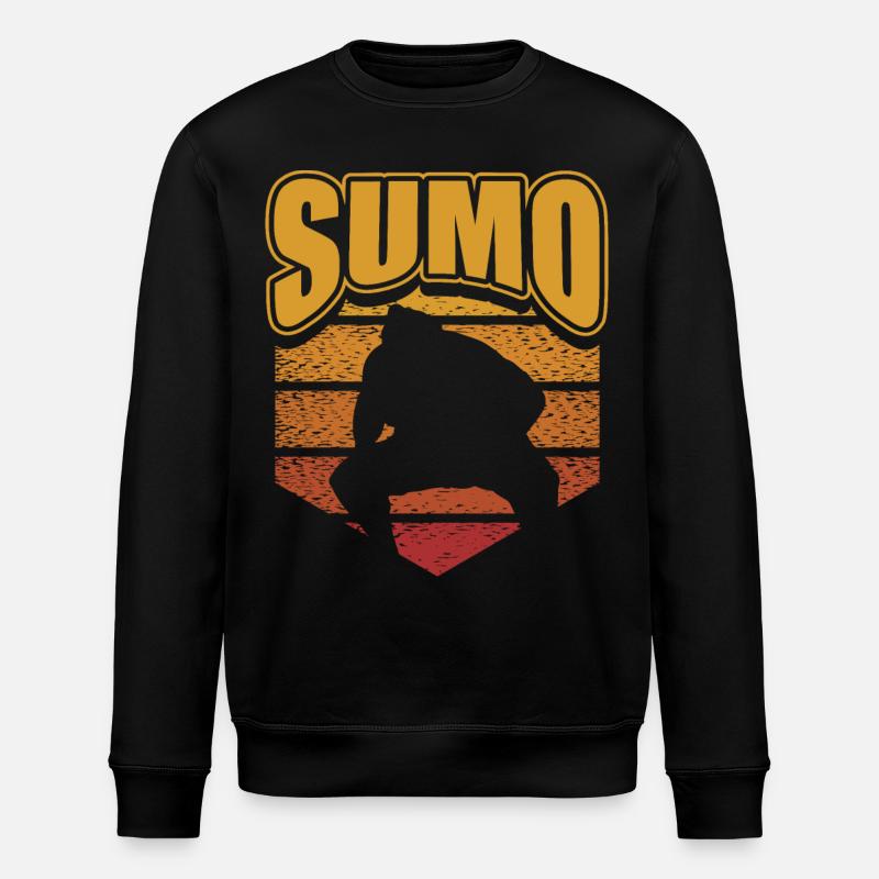 Sumo - Stanley/Stella Unisex Bio-Sweatshirt ROLLER - Schwarz