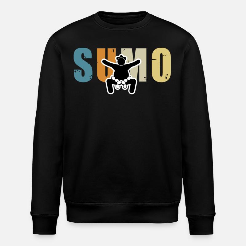 Sumo - Stanley/Stella Unisex Bio-Sweatshirt ROLLER - Schwarz