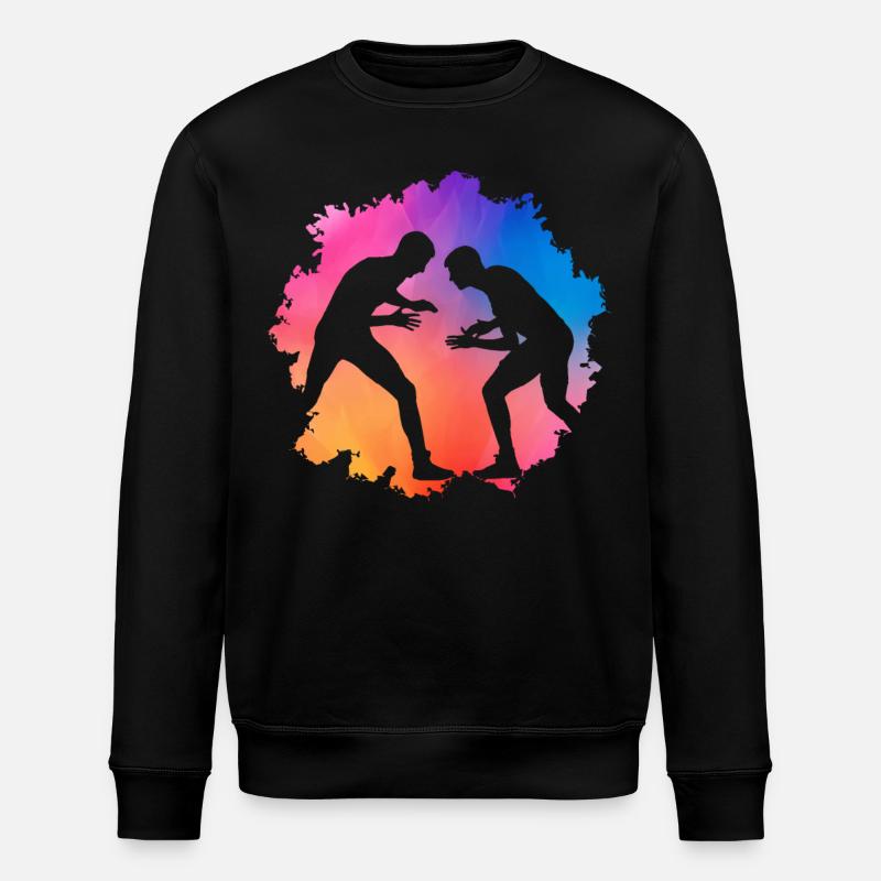 Lutte - Sweat bio ROLLER Stanley/Stella Unisexe - noir