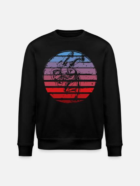 Ringen - Stanley/Stella Unisex Bio-Sweatshirt ROLLER - Schwarz