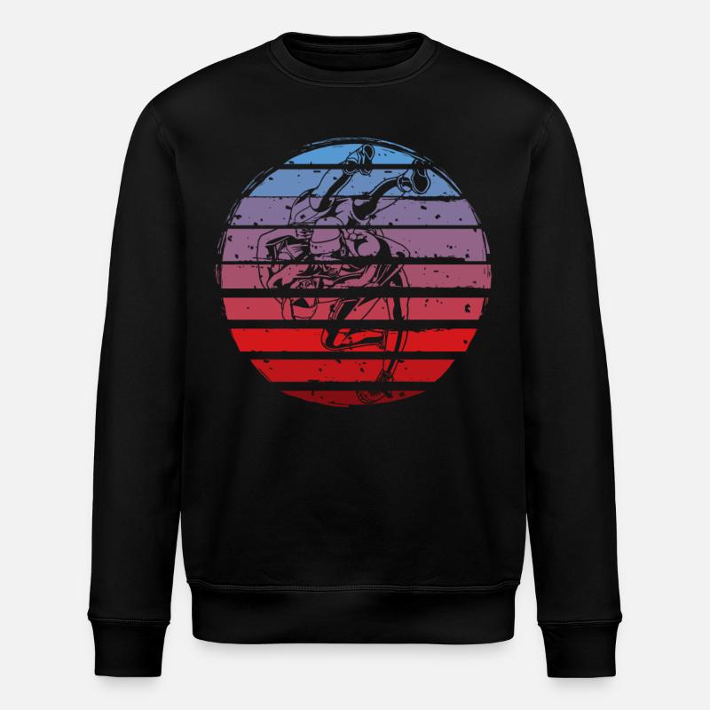 Wrestling - Stanley/Stella ROLLER Unisex Organic Sweatshirt - black
