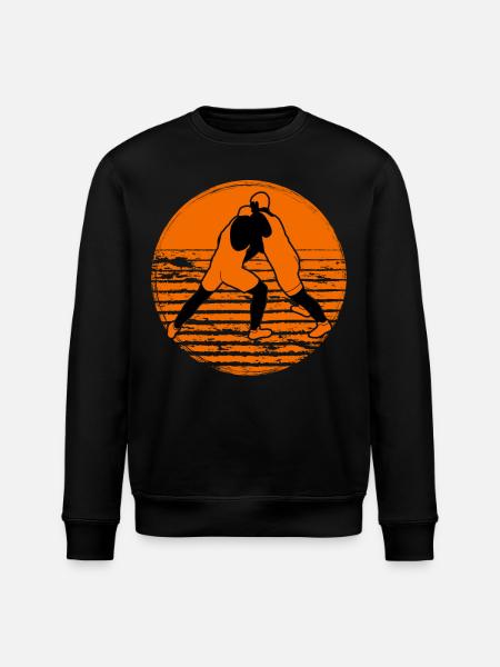 Wrestling - Stanley/Stella ROLLER Unisex Organic Sweatshirt - black
