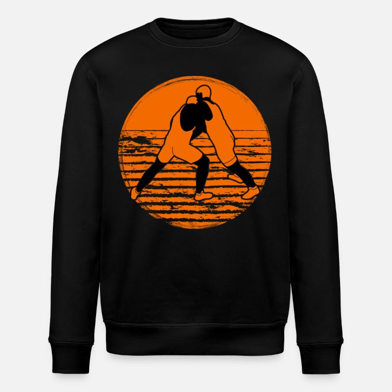 Wrestling - Stanley/Stella Unisex Bio-Sweatshirt ROLLER - Schwarz