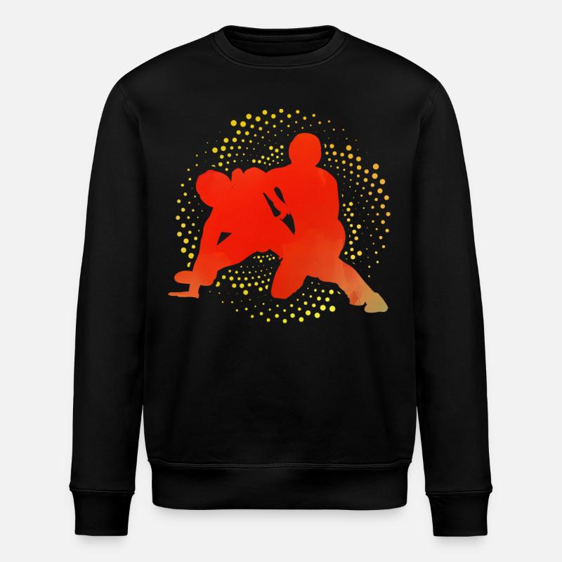 Wrestling - Stanley/Stella Unisex Bio-Sweatshirt ROLLER - Schwarz