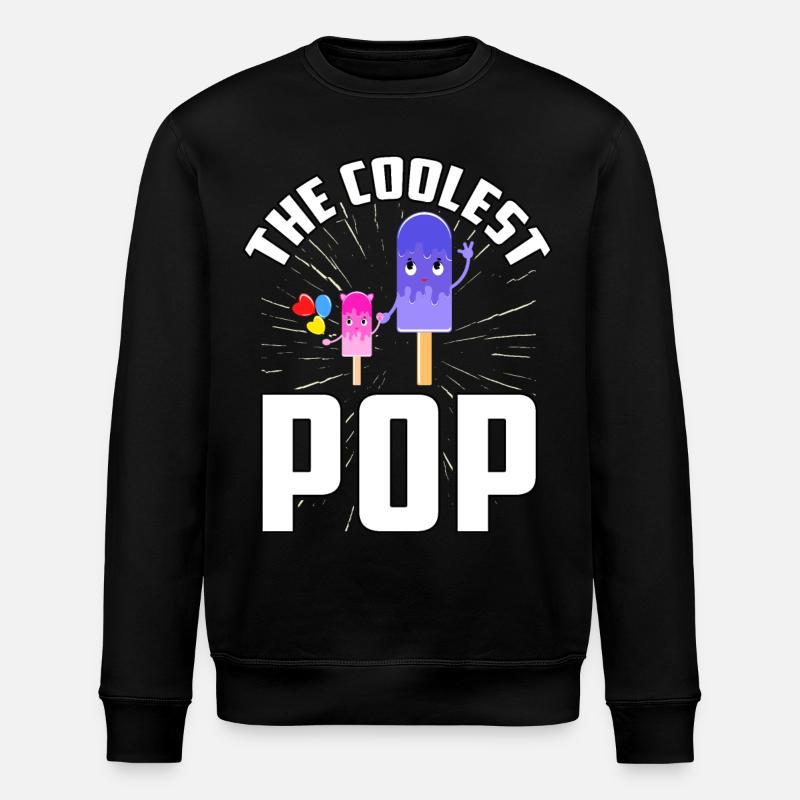 The coolest Pop - Stanley/Stella ROLLER Unisex Organic Sweatshirt - black