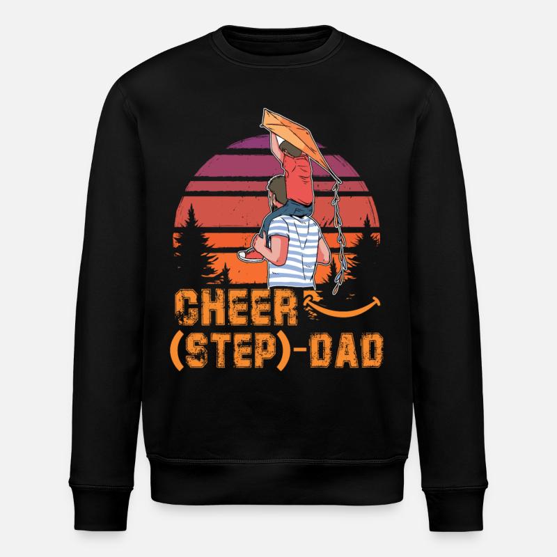 Cheer Stiefvater - Stanley/Stella Unisex Bio-Sweatshirt ROLLER - Schwarz