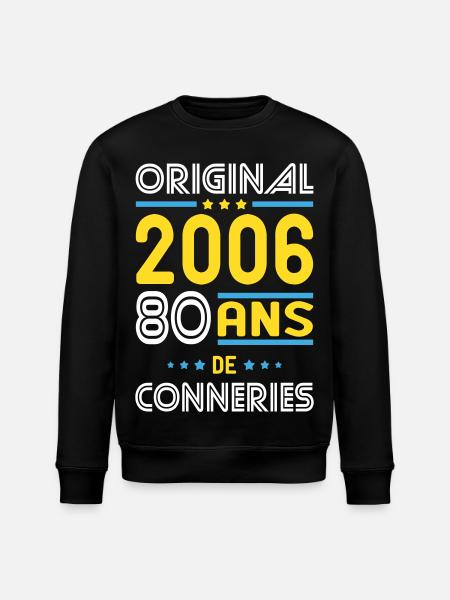 Original – 2006 – 20 Jahre - Stanley/Stella Unisex Bio-Sweatshirt ROLLER - Schwarz