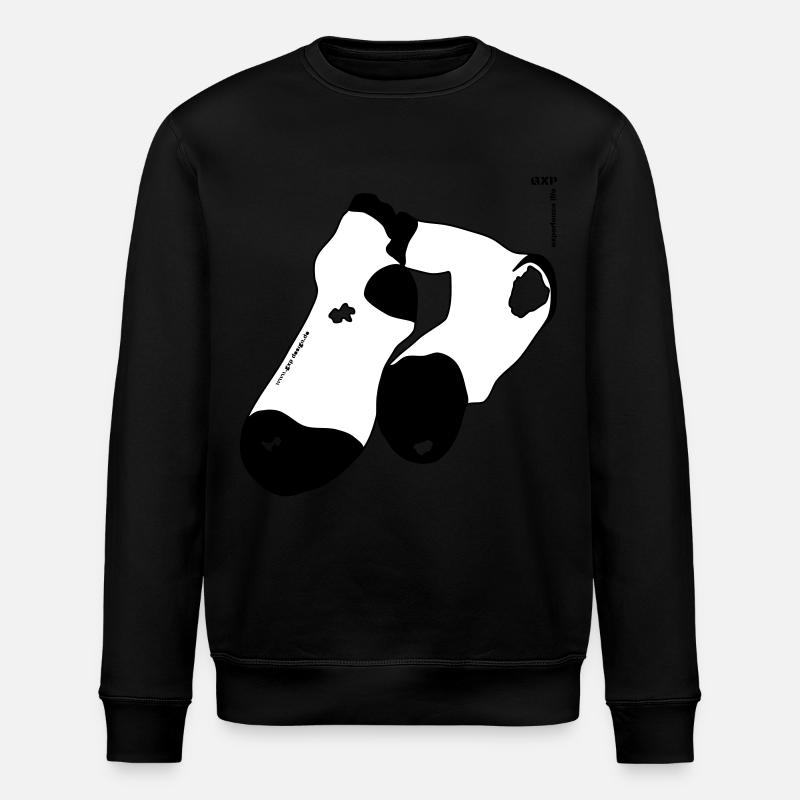 gxp old sock - old sock - Stanley/Stella ROLLER Unisex Organic Sweatshirt - black