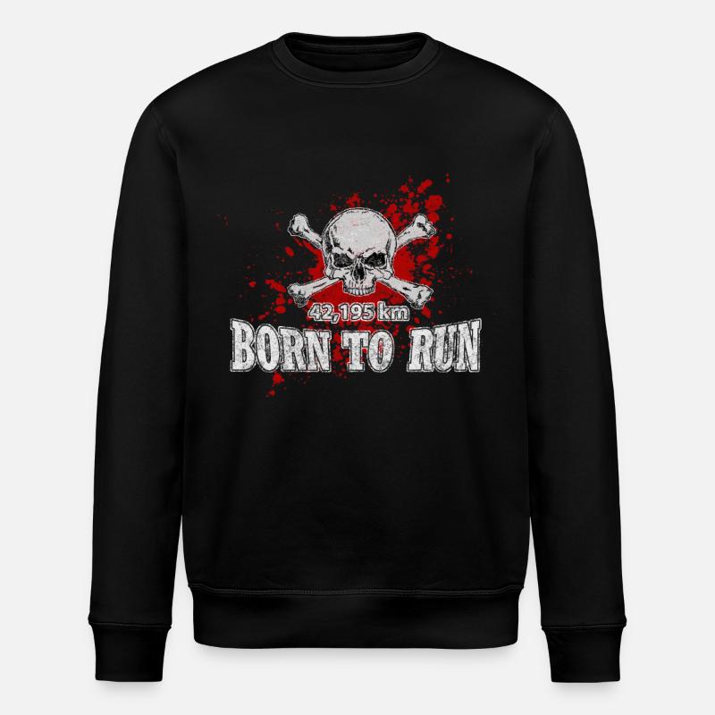 marathon - Sweat bio ROLLER Stanley/Stella Unisexe - noir