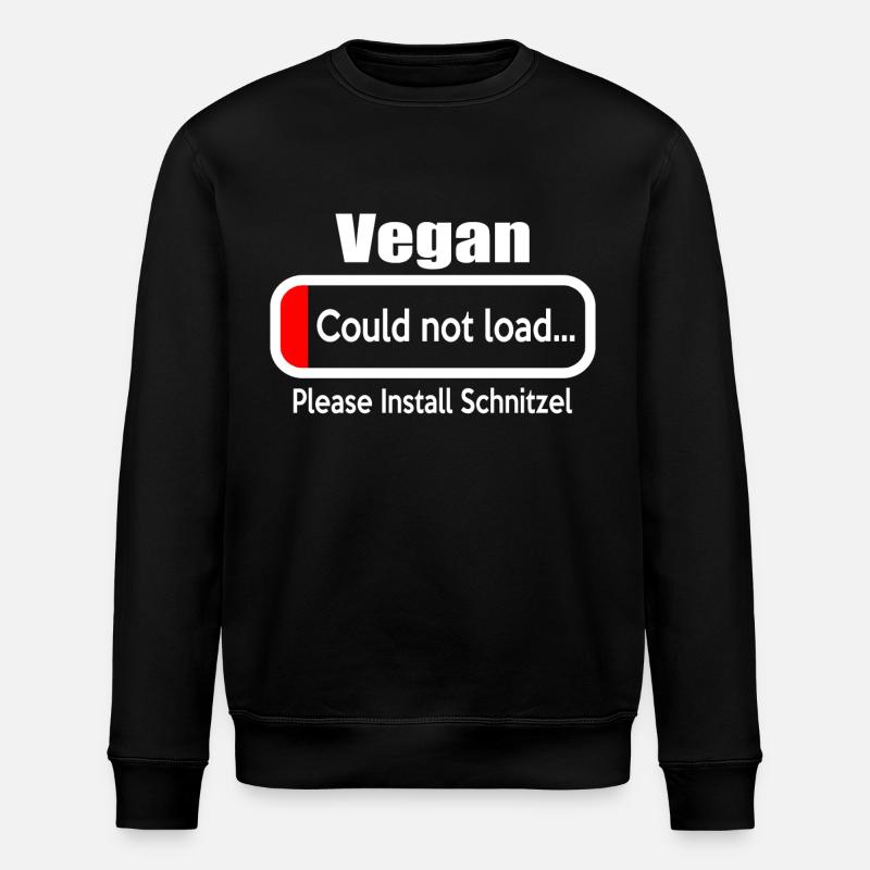 Vegan Error - Stanley/Stella Unisex Bio-Sweatshirt ROLLER - Schwarz