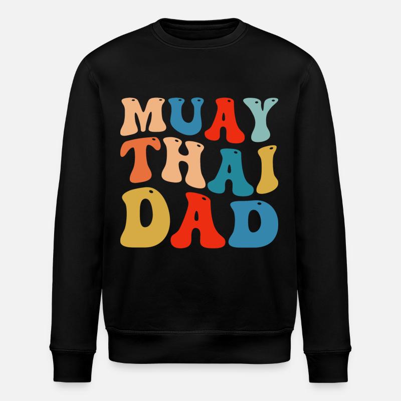 Papa Muay Thai - Sweat bio ROLLER Stanley/Stella Unisexe - noir