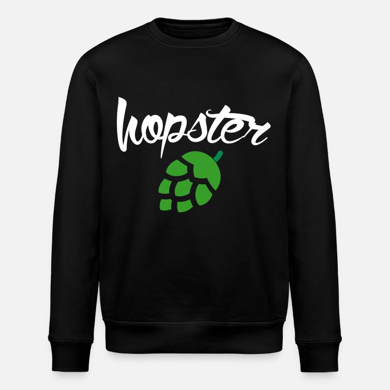 Hopster (Biertrinker) - Stanley/Stella Unisex Bio-Sweatshirt ROLLER - Schwarz