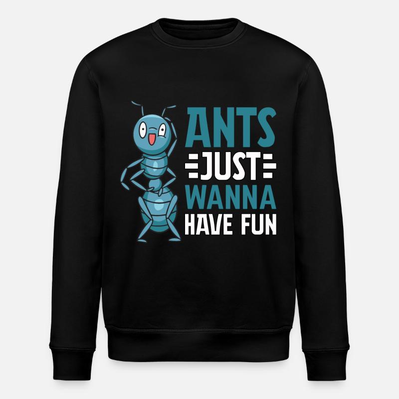 Et je veux juste m'amuser - Sweat bio ROLLER Stanley/Stella Unisexe - noir