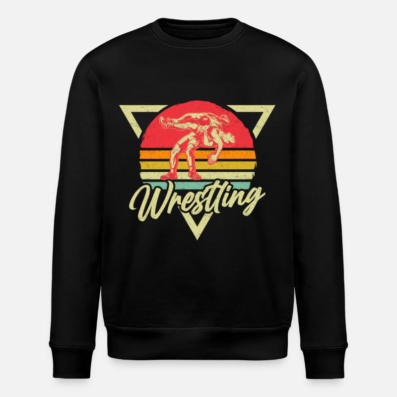 Lutte - Sweat bio ROLLER Stanley/Stella Unisexe - noir