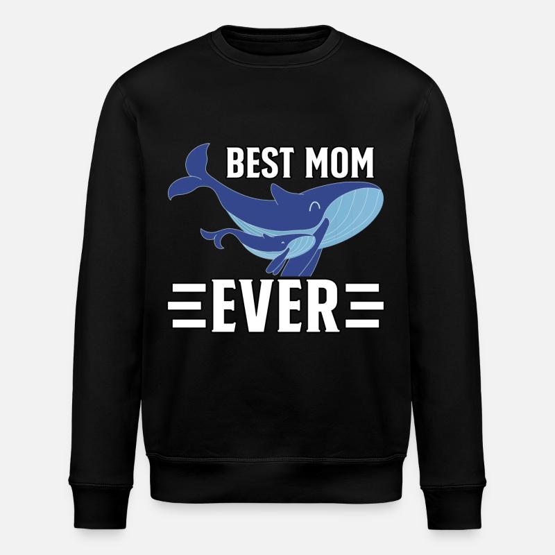 Die beste Mutter aller Zeiten - Stanley/Stella Unisex Bio-Sweatshirt ROLLER - Schwarz