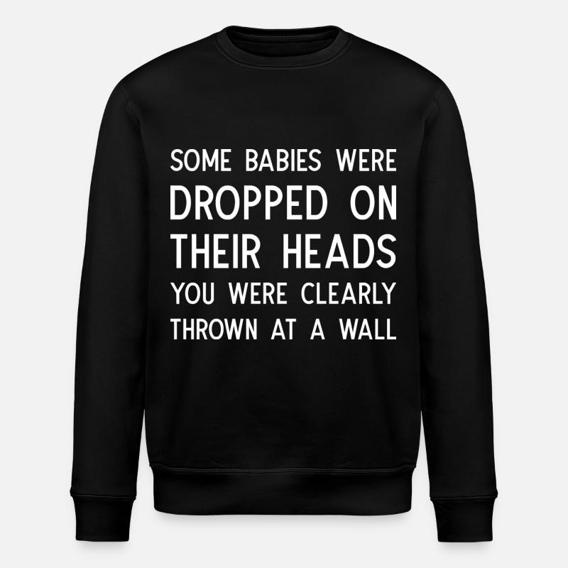 Lustiger Spruch Baby - Stanley/Stella Unisex Bio-Sweatshirt ROLLER - Schwarz
