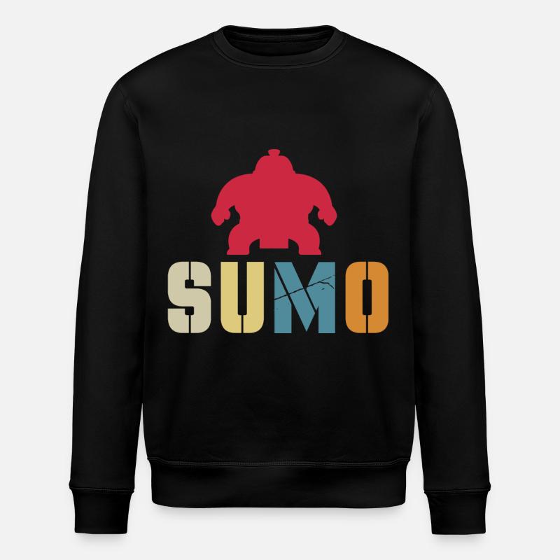 Sumo - Stanley/Stella ROLLER Unisex Organic Sweatshirt - black