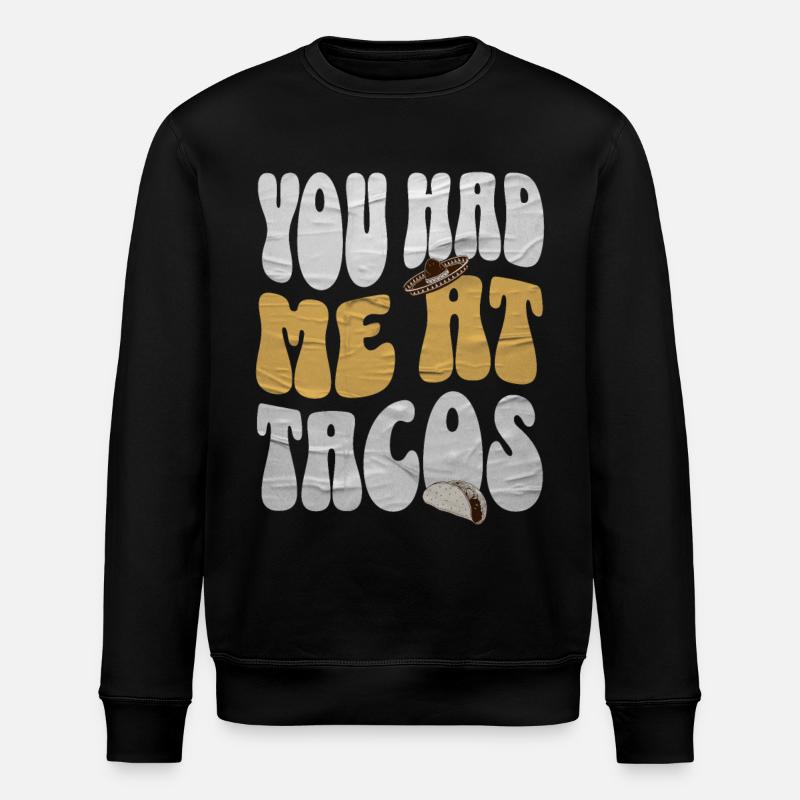 Taco - Sweat bio ROLLER Stanley/Stella Unisexe - noir