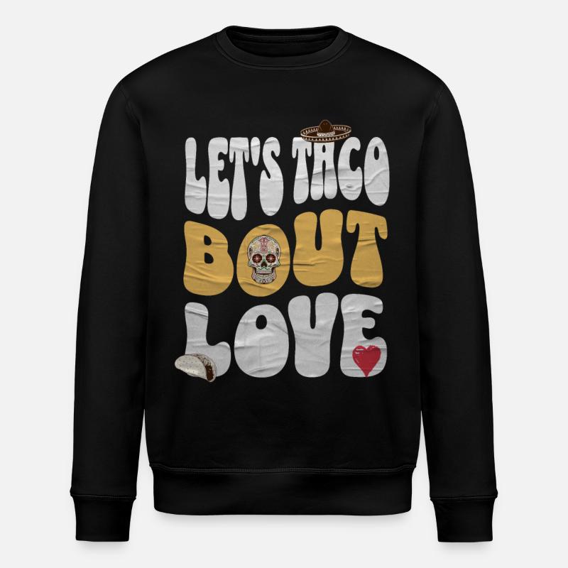 Taco - Stanley/Stella ROLLER Unisex Organic Sweatshirt - black