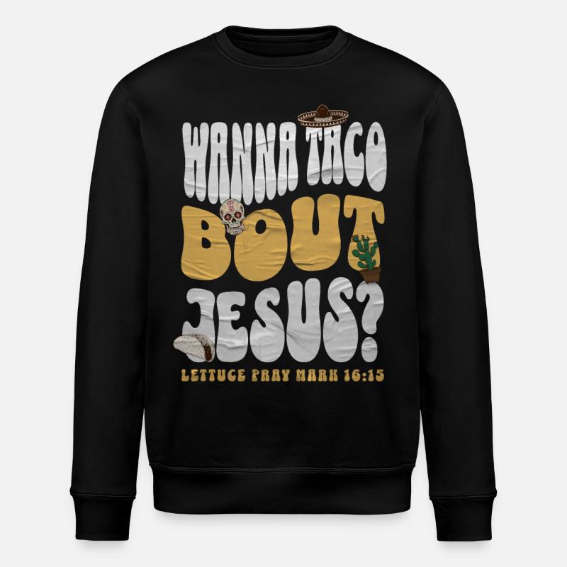 Taco - Sweat bio ROLLER Stanley/Stella Unisexe - noir