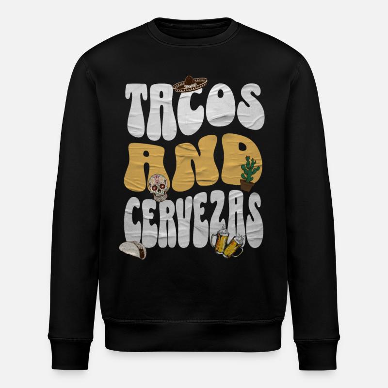 Taco - Stanley/Stella ROLLER Unisex Organic Sweatshirt - black