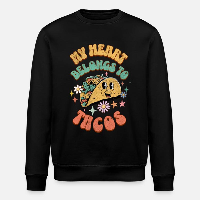 Taco - Stanley/Stella Unisex Bio-Sweatshirt ROLLER - Schwarz