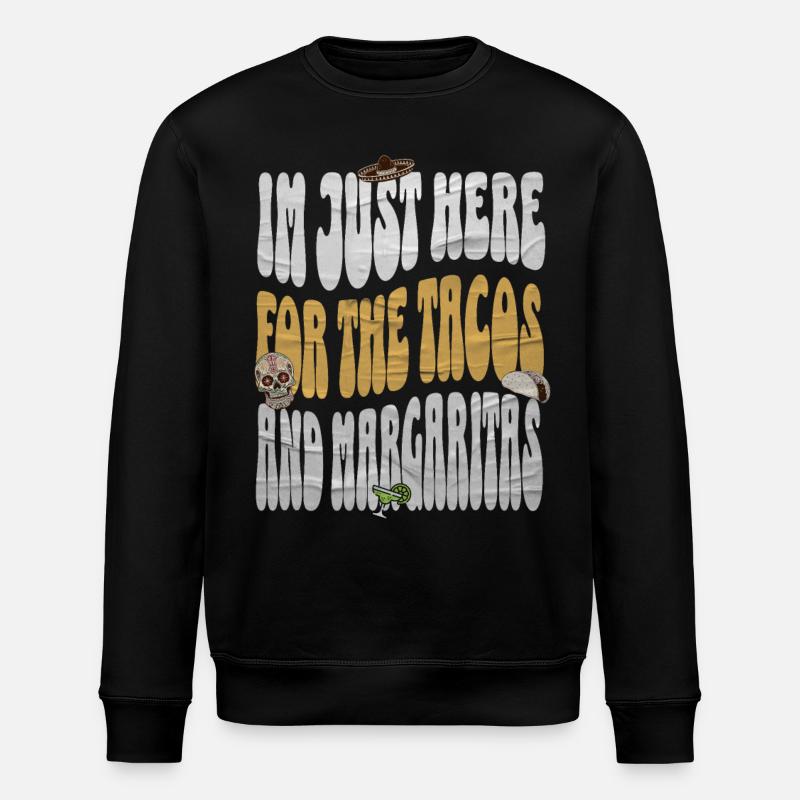Taco - Stanley/Stella Unisex Bio-Sweatshirt ROLLER - Schwarz
