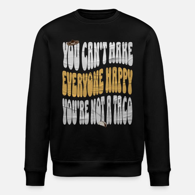 Taco - Stanley/Stella ROLLER Unisex Organic Sweatshirt - black