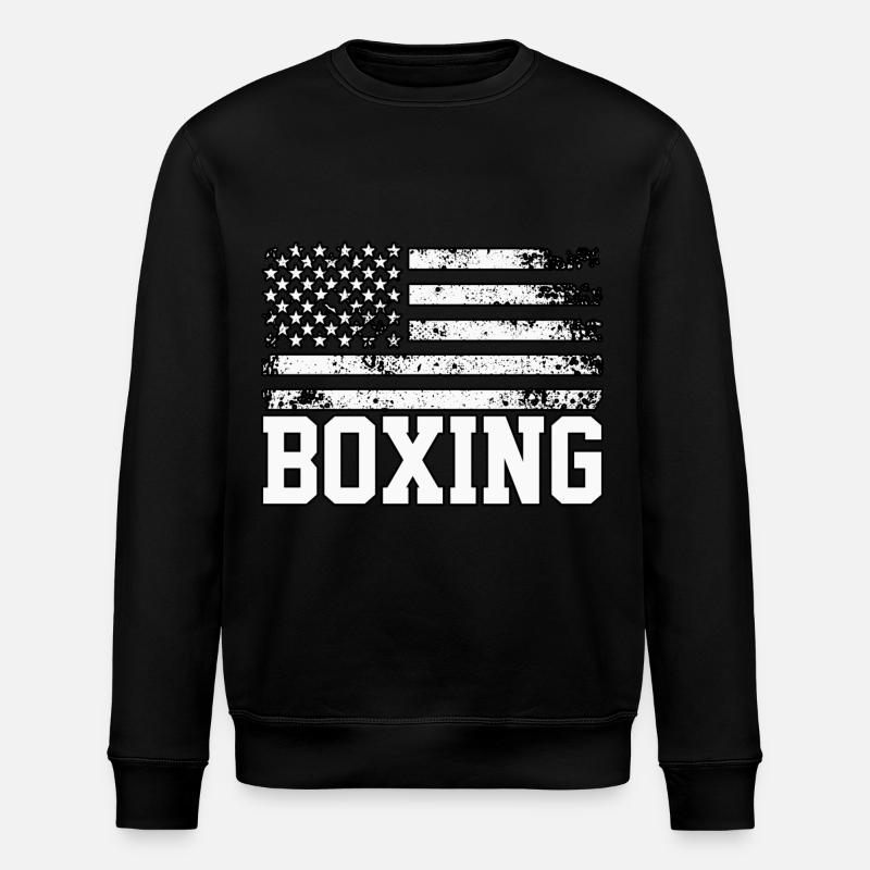 Boxing - Stanley/Stella ROLLER Unisex Organic Sweatshirt - black