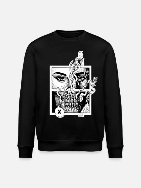 Stranger end - Stanley/Stella ROLLER Unisex Organic Sweatshirt - black