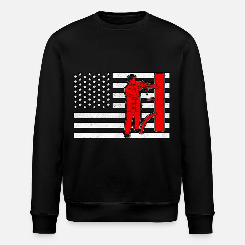 Wing Chun - Stanley/Stella ROLLER Unisex Organic Sweatshirt - black